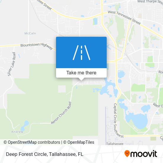 Deep Forest Circle map