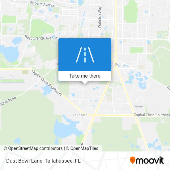 Mapa de Dust Bowl Lane