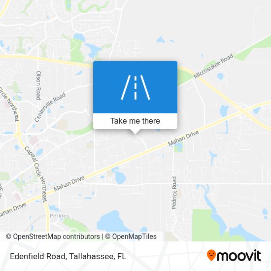 Mapa de Edenfield Road