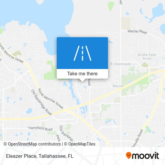 Mapa de Eleazer Place