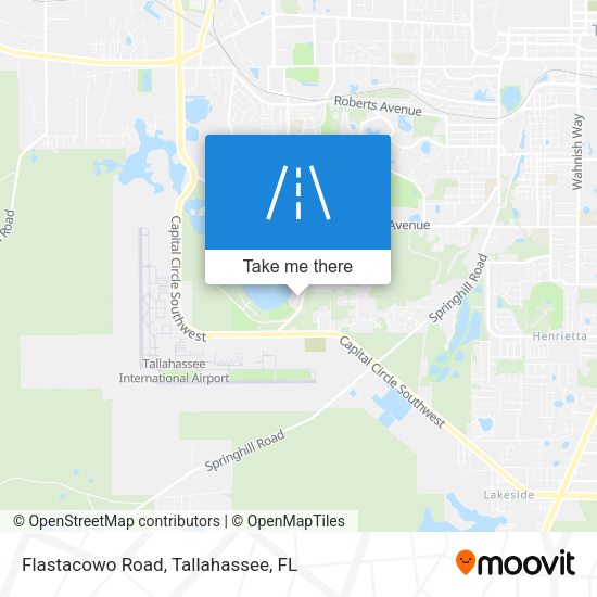 Mapa de Flastacowo Road