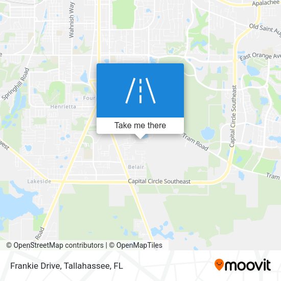 Mapa de Frankie Drive