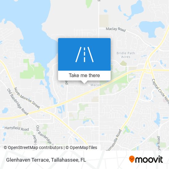 Mapa de Glenhaven Terrace