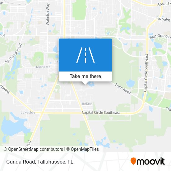 Mapa de Gunda Road