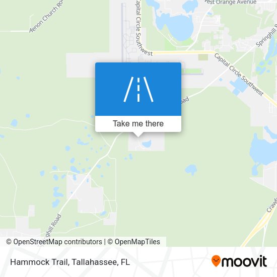 Mapa de Hammock Trail