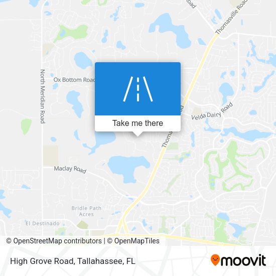 Mapa de High Grove Road