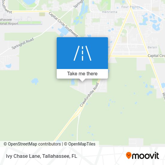Mapa de Ivy Chase Lane