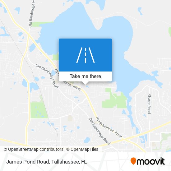 James Pond Road map