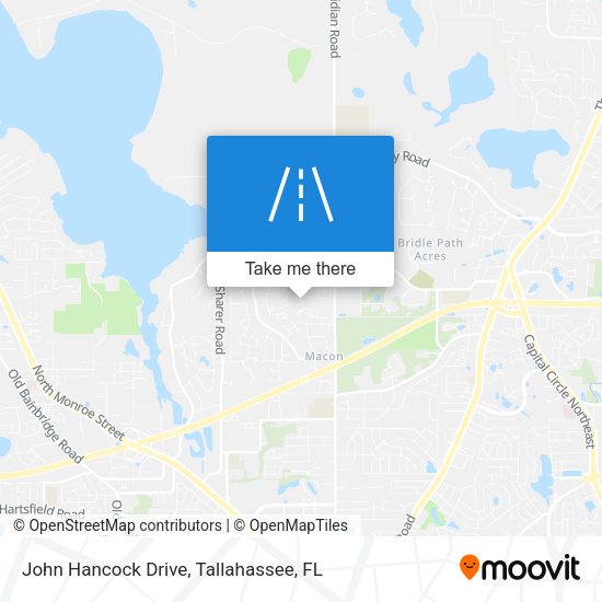 Mapa de John Hancock Drive