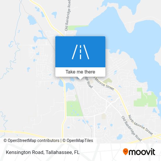 Kensington Road map
