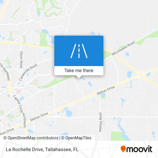 La Rochelle Drive map