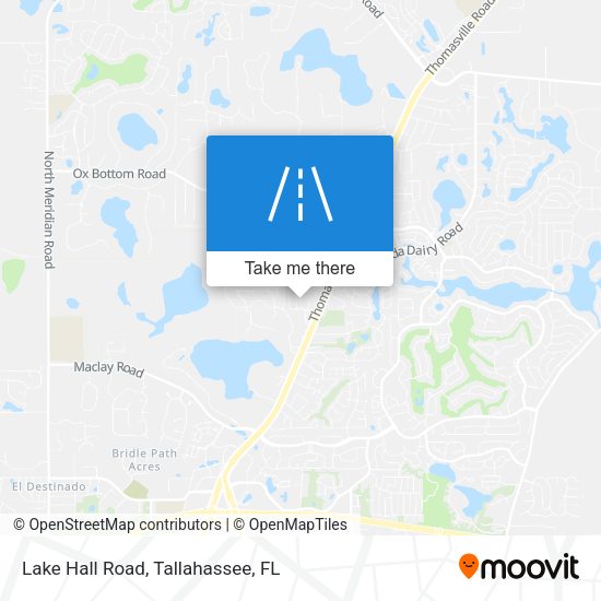 Mapa de Lake Hall Road