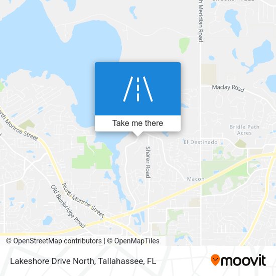 Mapa de Lakeshore Drive North