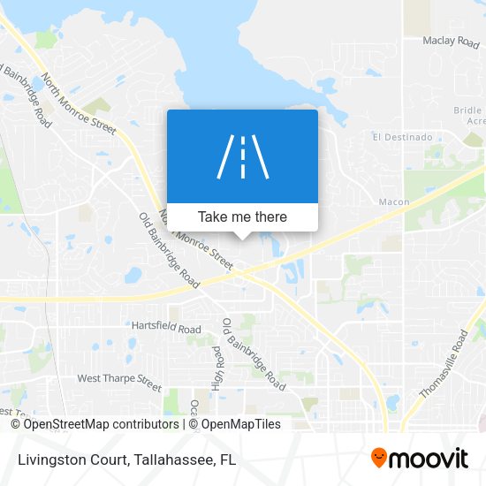 Mapa de Livingston Court
