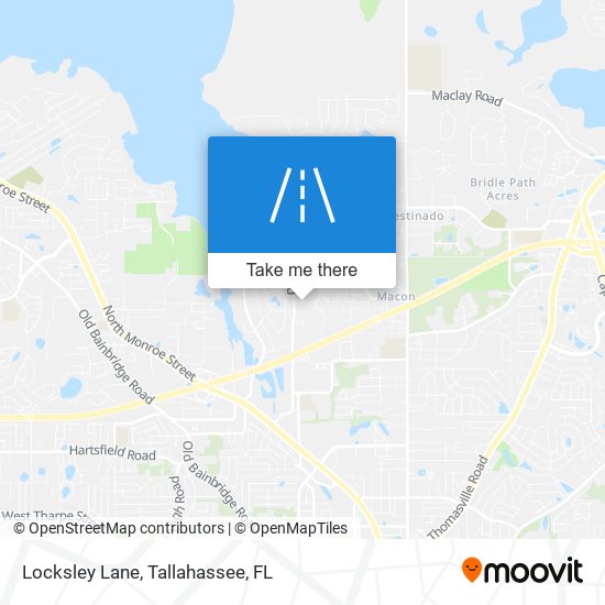 Locksley Lane map