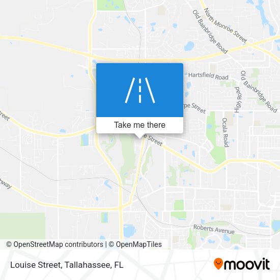 Mapa de Louise Street