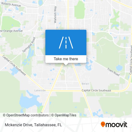 Mckenzie Drive map
