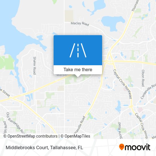 Middlebrooks Court map