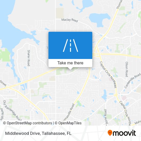 Mapa de Middlewood Drive