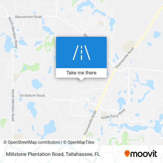 Mapa de Millstone Plantation Road