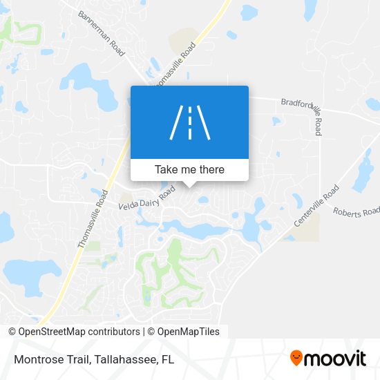 Mapa de Montrose Trail