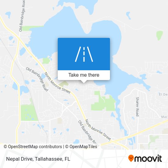 Mapa de Nepal Drive
