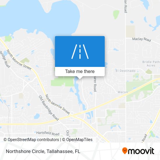 Northshore Circle map