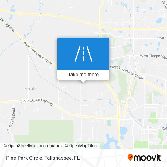Mapa de Pine Park Circle