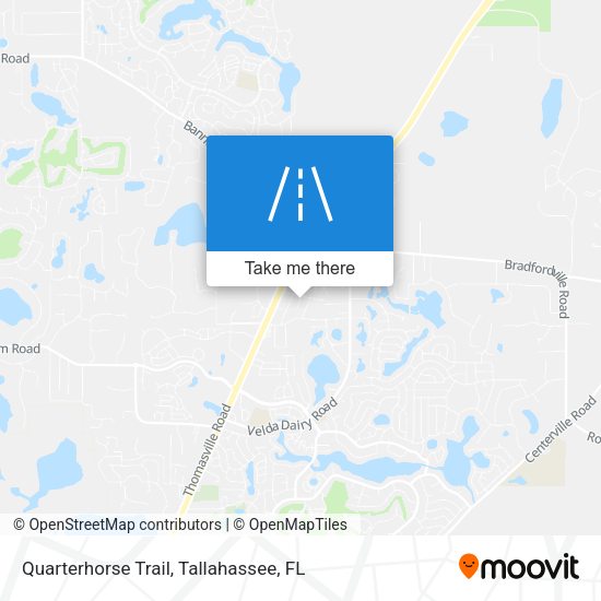 Quarterhorse Trail map