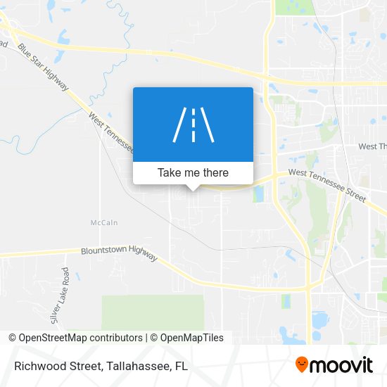 Mapa de Richwood Street