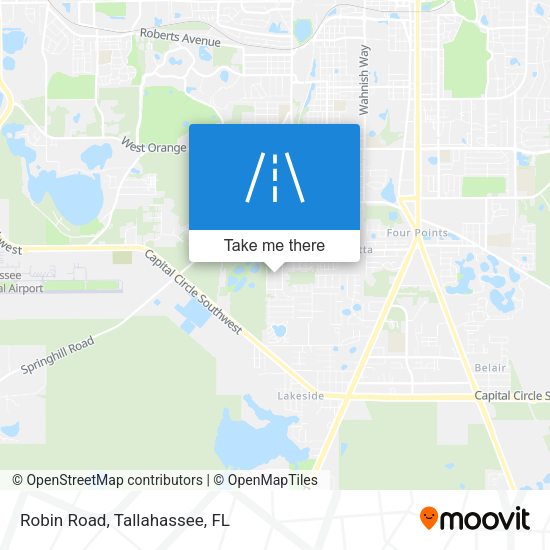 Mapa de Robin Road
