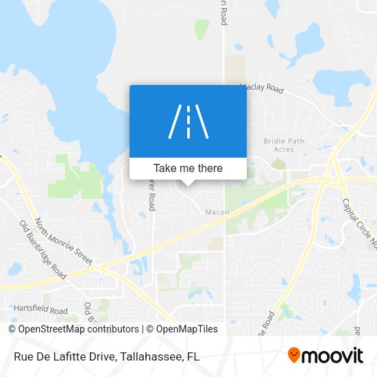 Rue De Lafitte Drive map