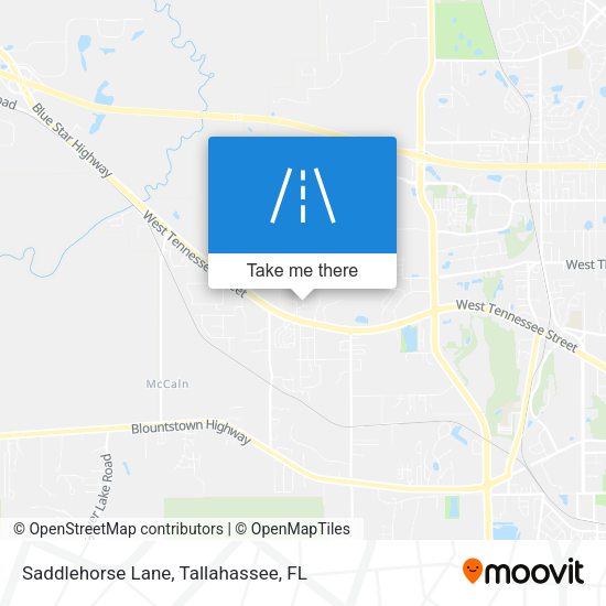 Mapa de Saddlehorse Lane
