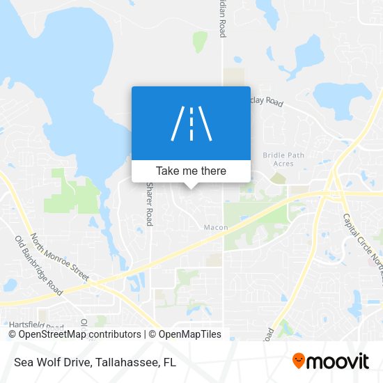 Sea Wolf Drive map