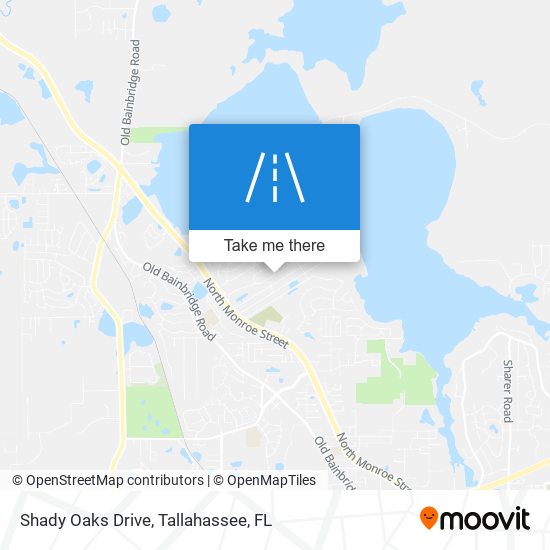 Mapa de Shady Oaks Drive