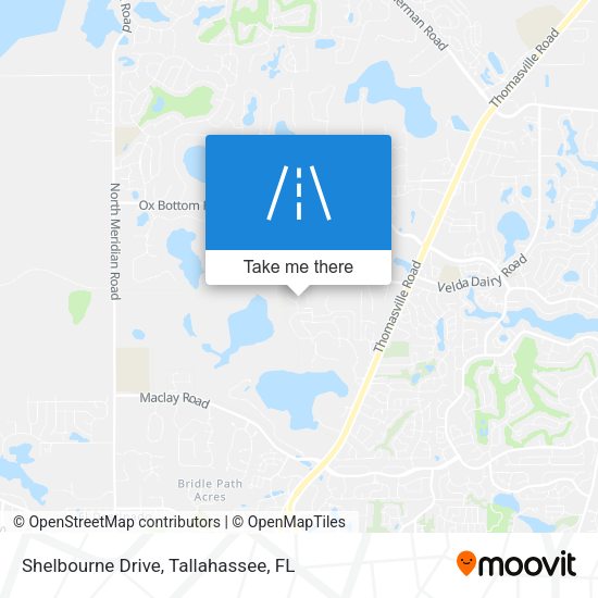Mapa de Shelbourne Drive
