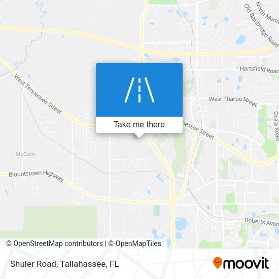 Mapa de Shuler Road