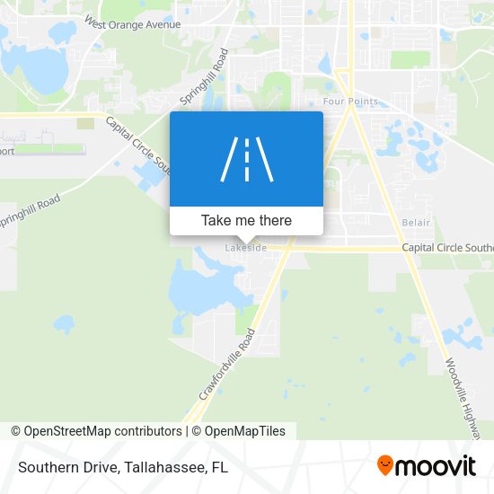 Southern Drive map