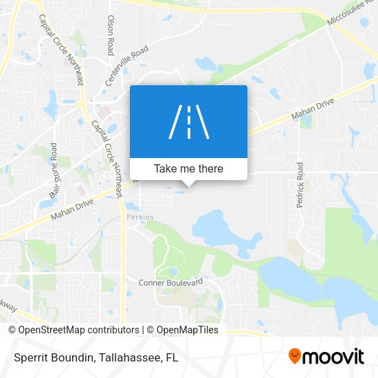Sperrit Boundin map