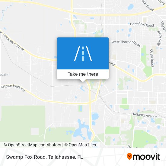 Swamp Fox Road map