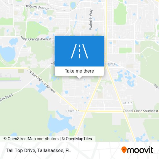 Mapa de Tall Top Drive