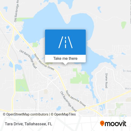 Mapa de Tara Drive