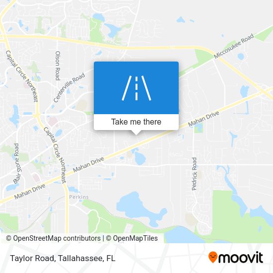 Mapa de Taylor Road