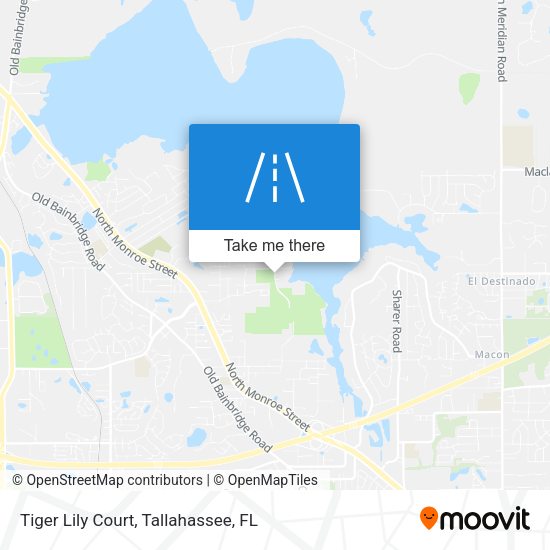 Mapa de Tiger Lily Court