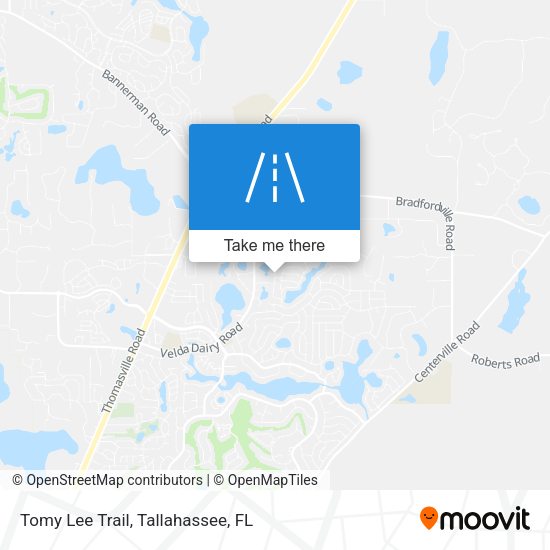 Tomy Lee Trail map