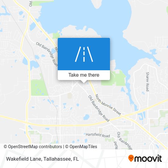 Mapa de Wakefield Lane