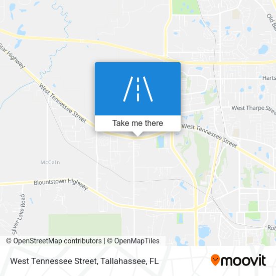 Mapa de West Tennessee Street