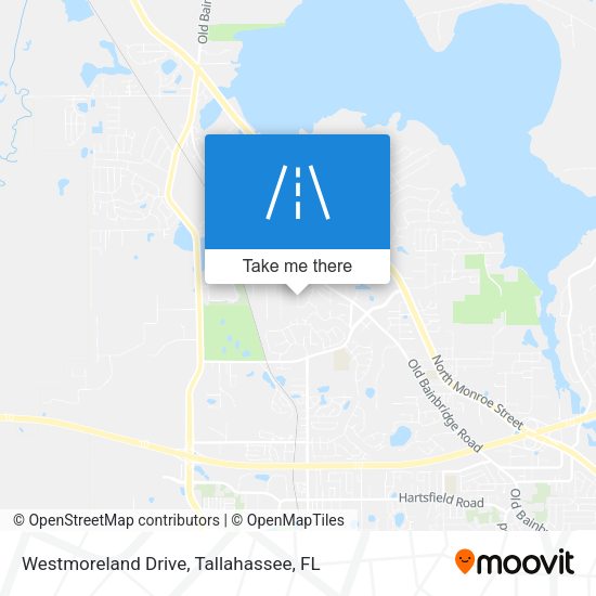 Westmoreland Drive map
