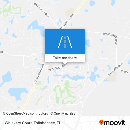 Mapa de Whiskery Court