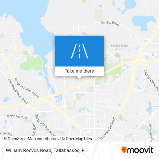 William Reeves Road map